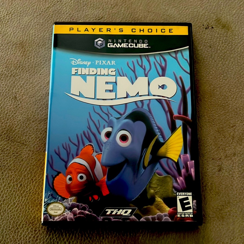 Nintendo GameCube Finding Nemo game